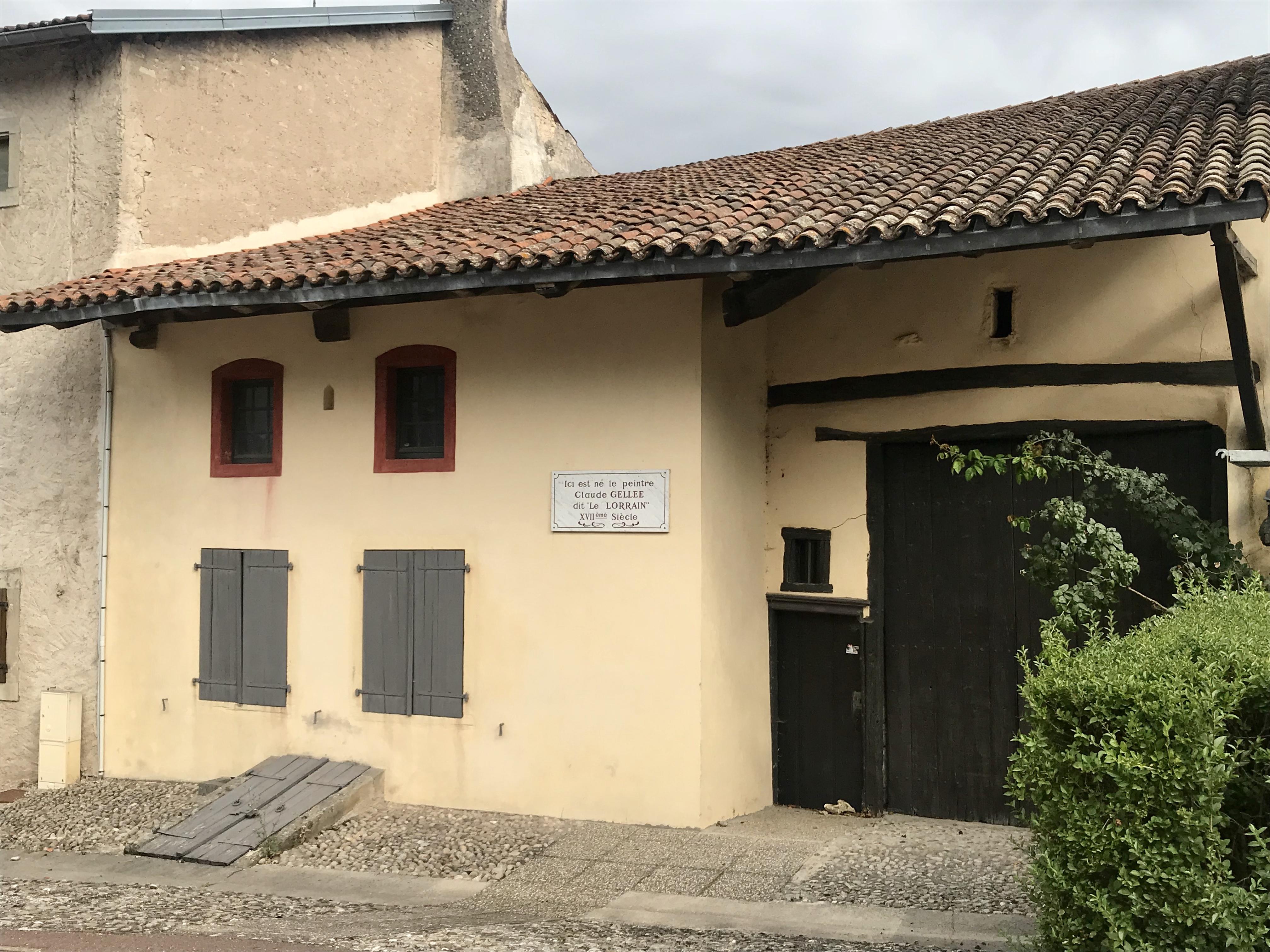 Maison natale de Claude Gellee