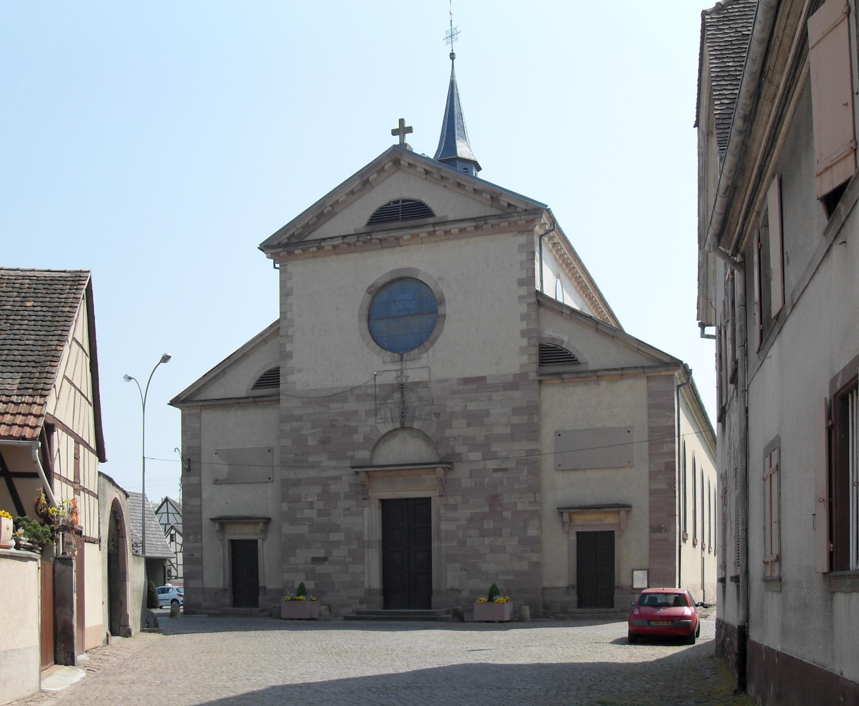 église Saint-Barthélemy de Sainte-Croix-en-Plaine