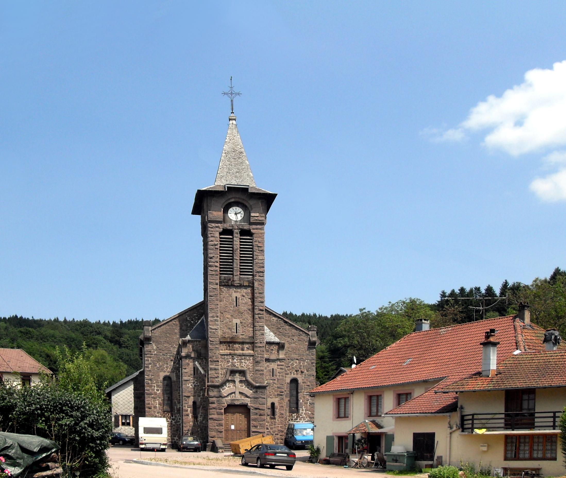 église des Saints-Anges-et-Sainte-Barbe de Châtas