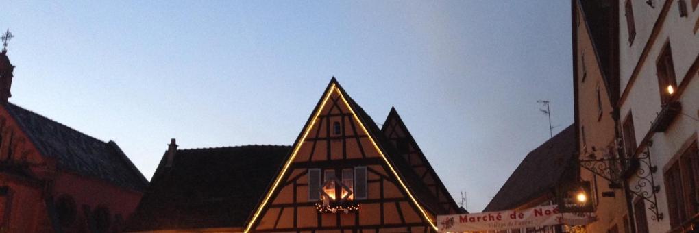 Kerstmarkt van Eguisheim