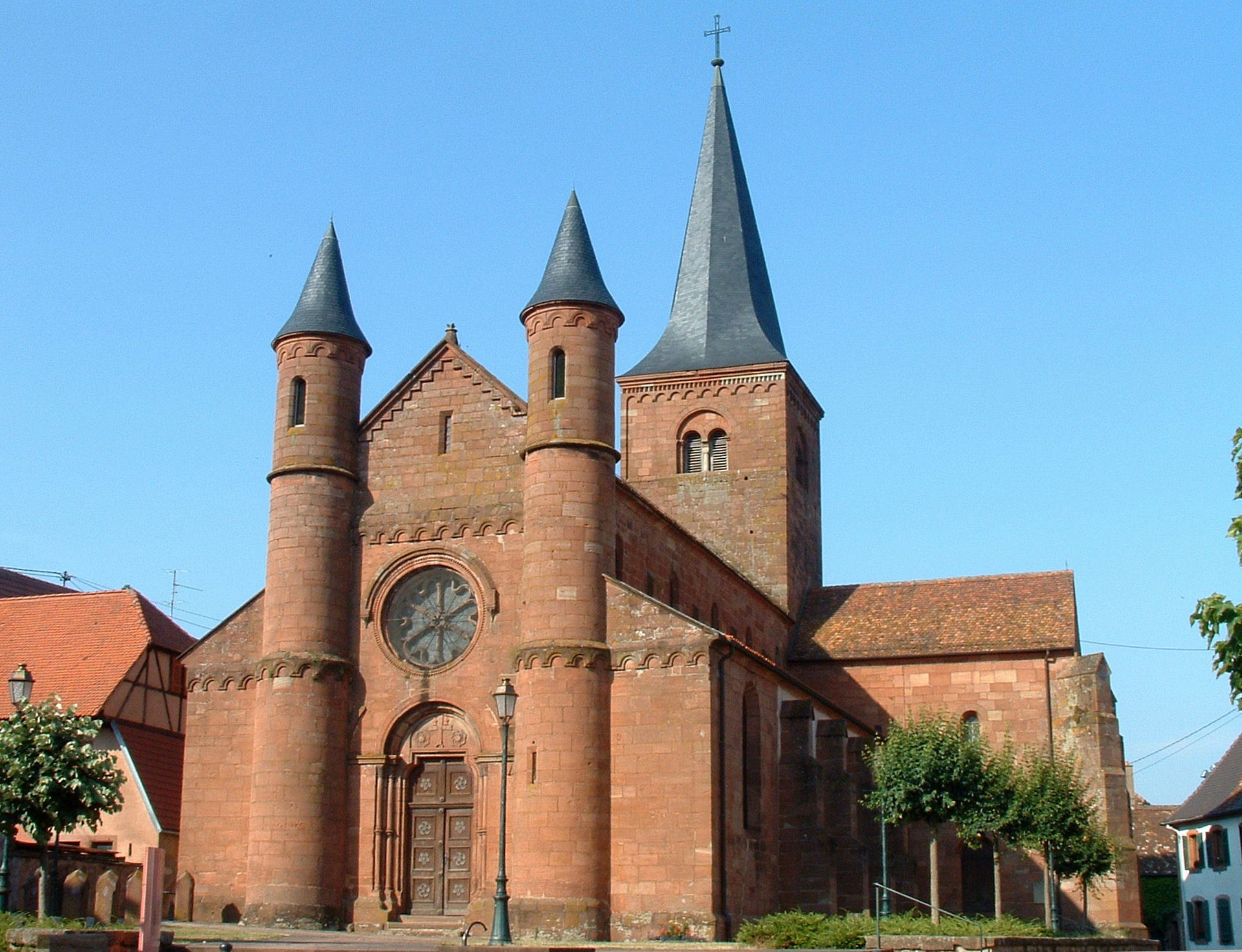 l'église Saint-Adelphe de Neuwiller-lès-Saverne