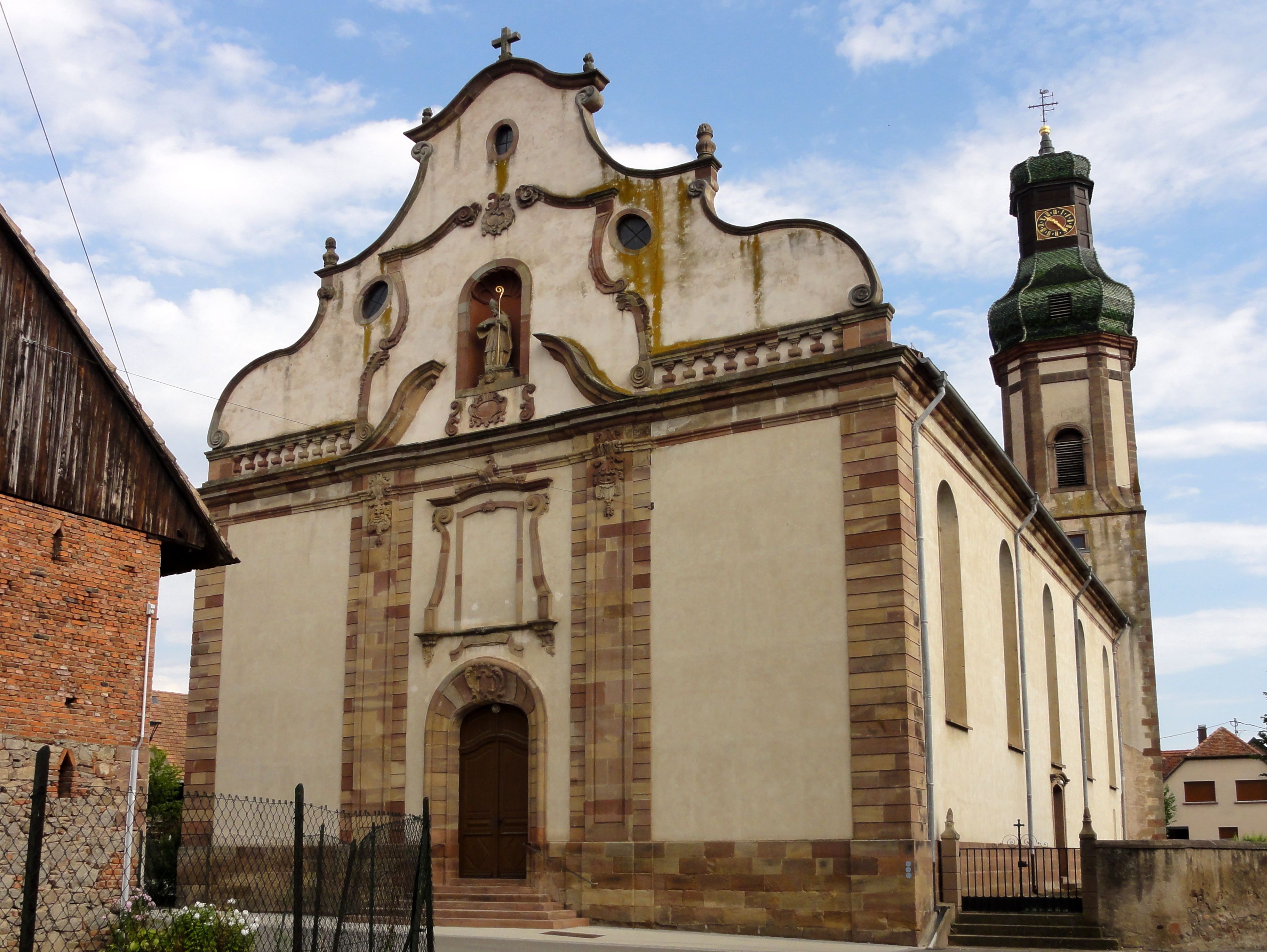 église Saint-Martin d'Ebersheim